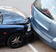 Car collision.